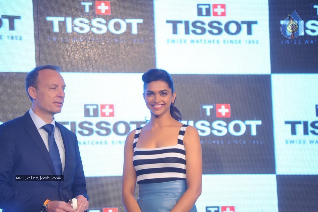 Deepika Unveiling New Tissot Swiss Watch - 22 / 51 photos