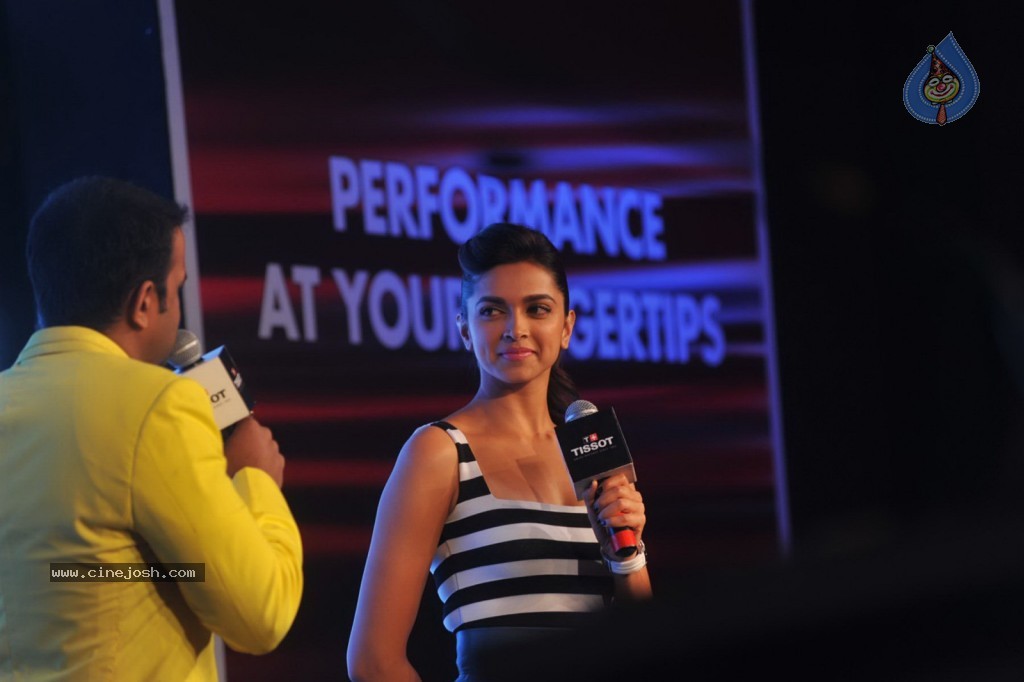 Deepika Unveiling New Tissot Swiss Watch - 29 / 51 photos