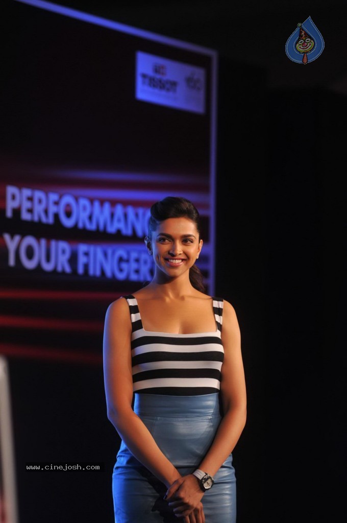 Deepika Unveiling New Tissot Swiss Watch - 37 / 51 photos