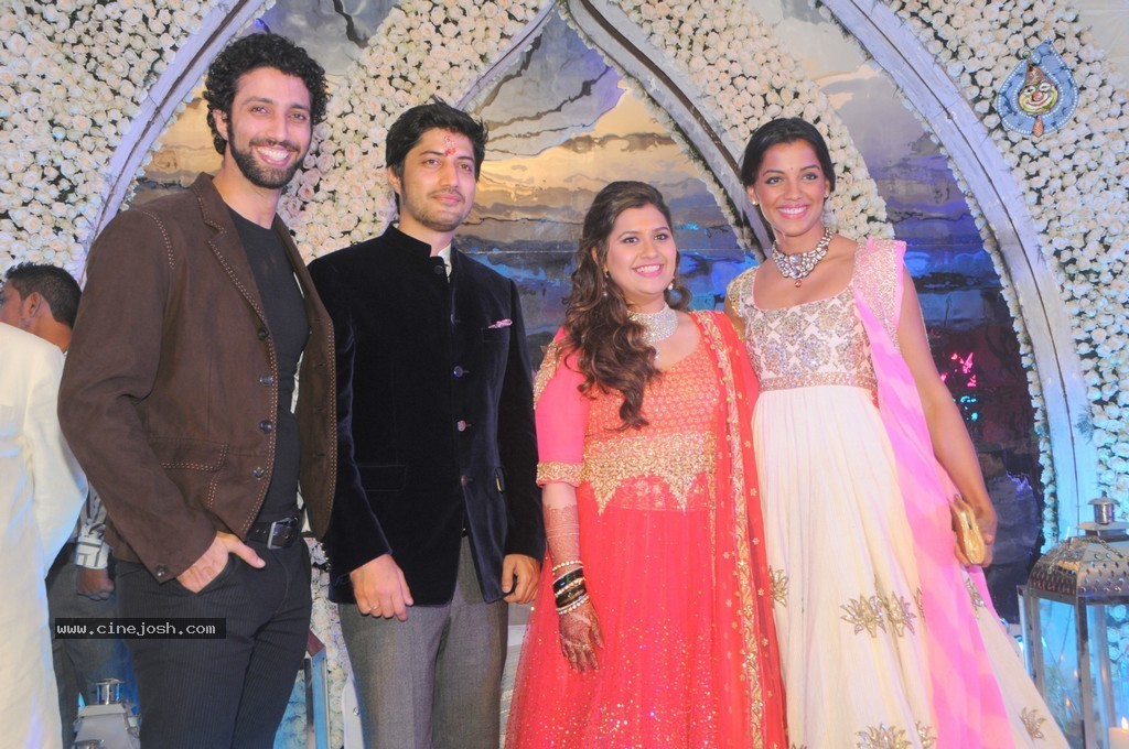 Celebs at Designer Manali Jagtap Engagement Ceremony - 16 / 41 photos