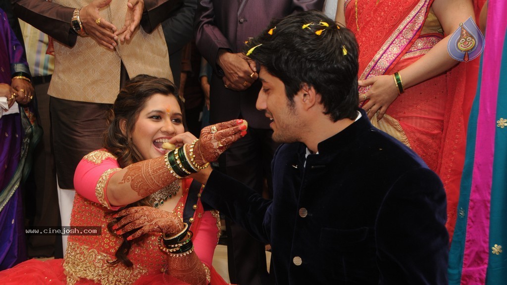 Celebs at Designer Manali Jagtap Engagement Ceremony - 33 / 41 photos