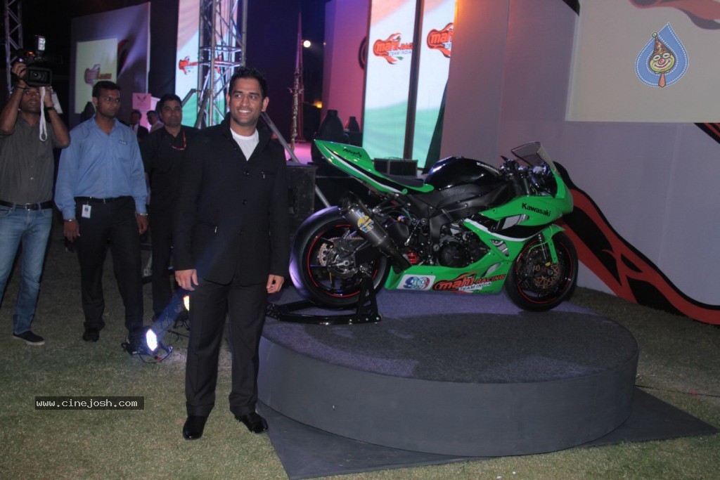 Dhoni Bike Racing Team Launch - 4 / 51 photos
