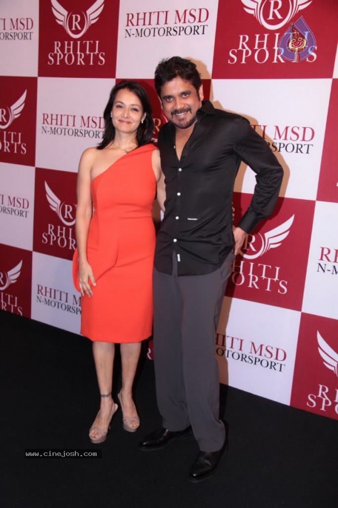 Dhoni Bike Racing Team Launch - 45 / 51 photos