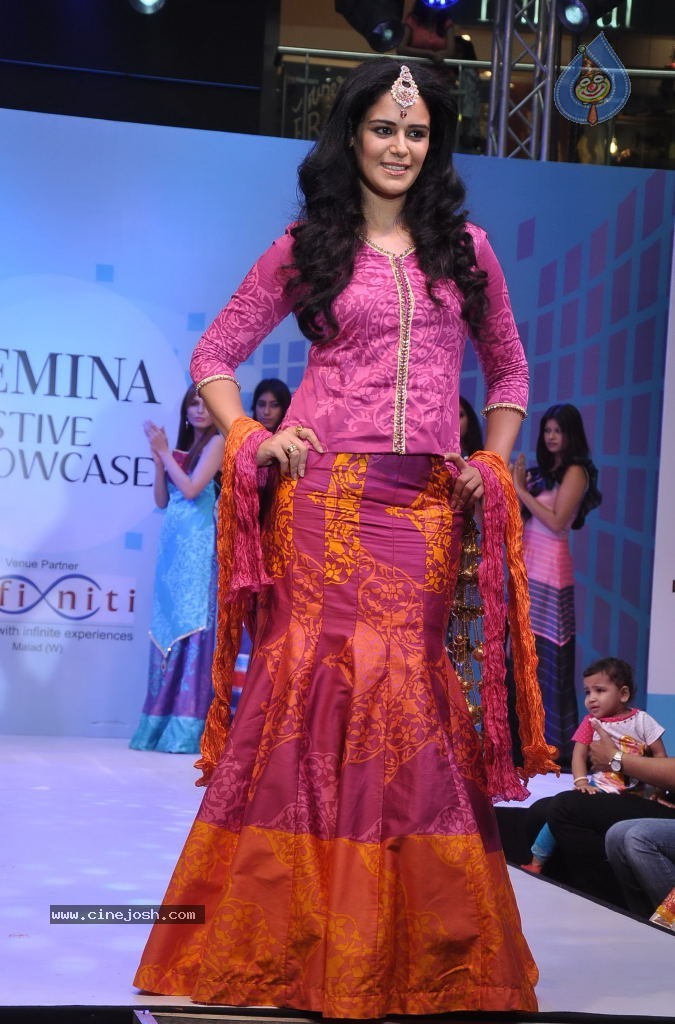 Femina Festive Showcase Fashion Show - 52 / 94 photos