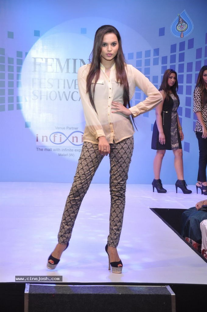 Femina Festive Showcase Fashion Show - 54 / 94 photos