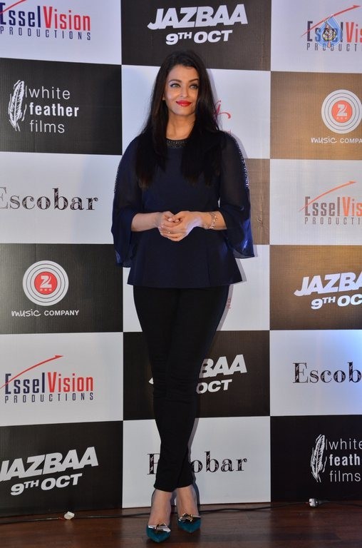 Film Jazbaa Song Launch - 15 / 62 photos