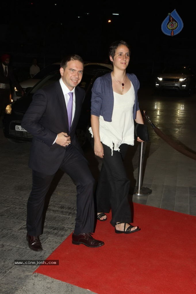 French Embassys Official Soiree Honouring Event - 2 / 46 photos