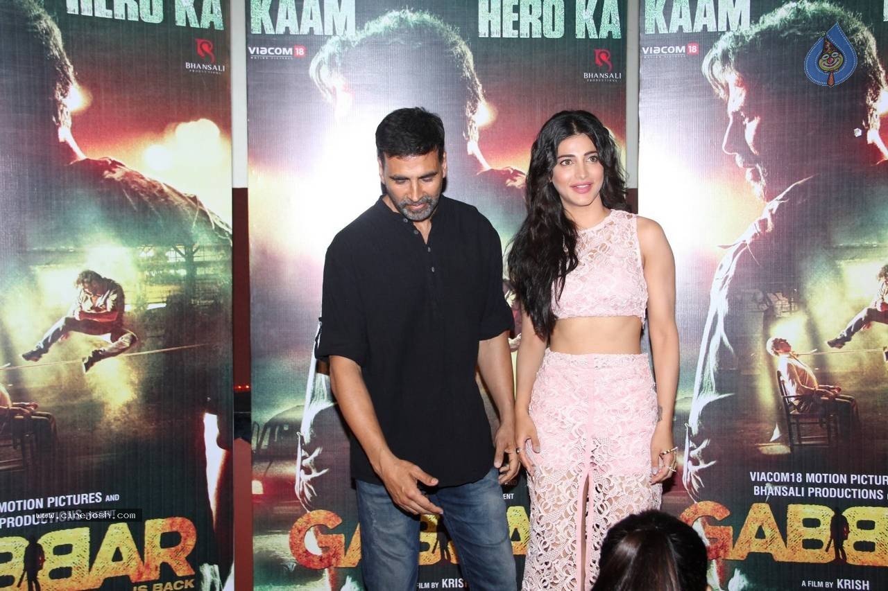 Gabbar is Back Trailer Launch - 10 / 56 photos