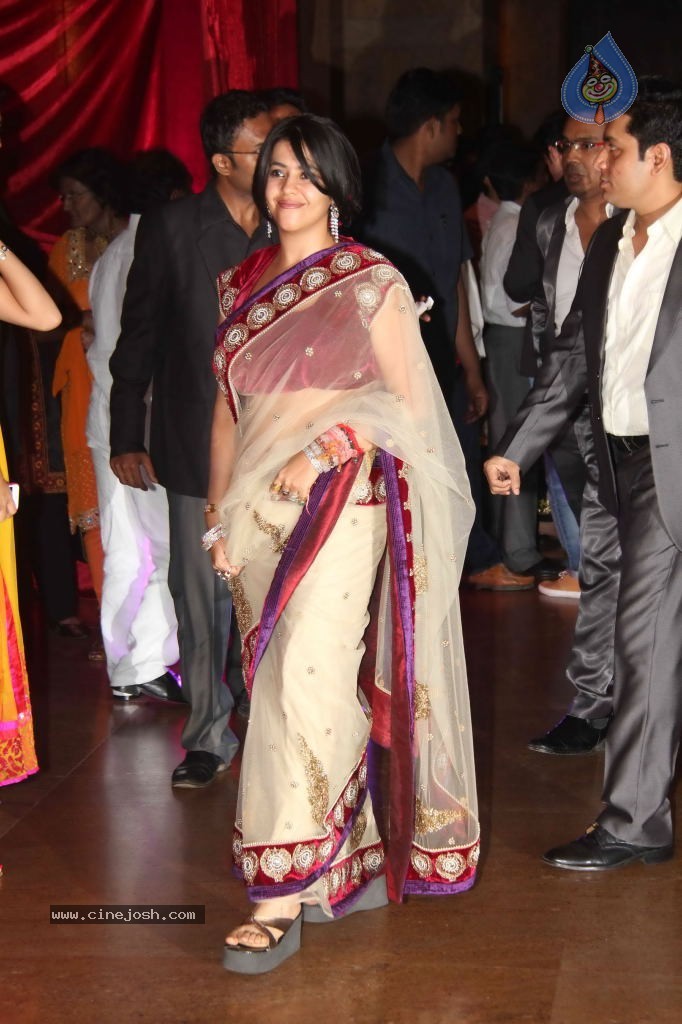 Genelia n Ritesh Reception Photos - 01 - 131 / 148 photos