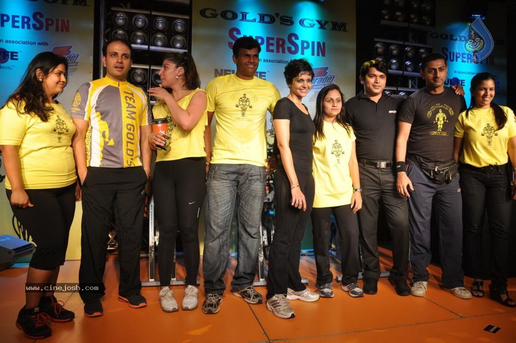Golds Gym Super Spin Cycling Event - 31 / 45 photos