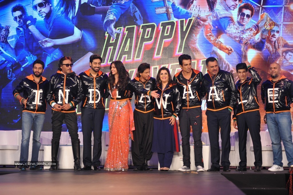 Happy New Year Trailer Launch - 26 / 60 photos