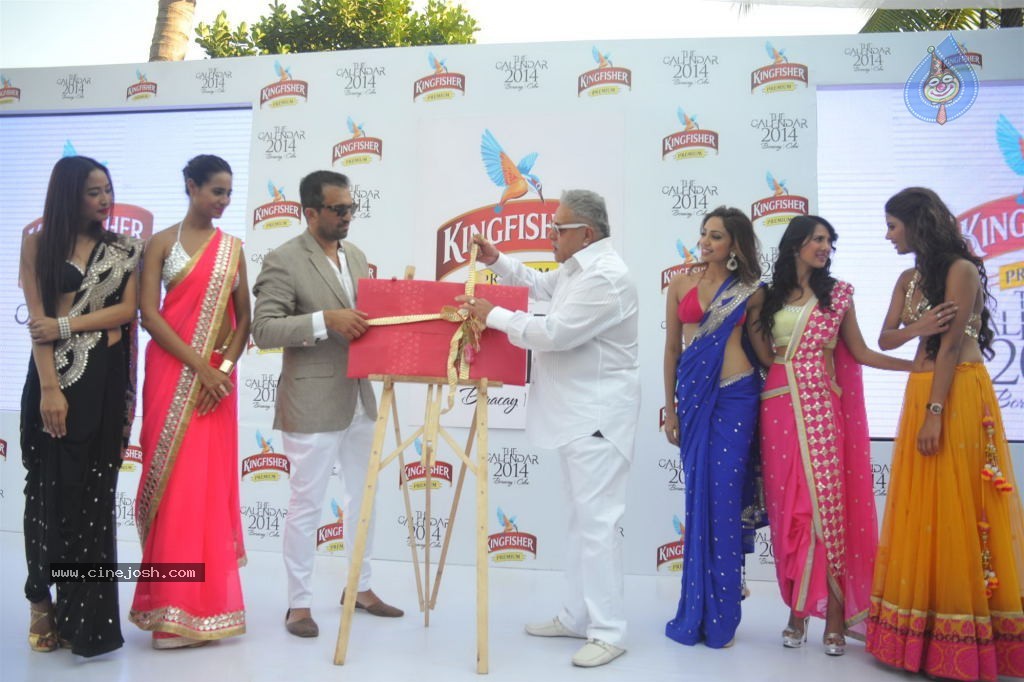 Hot Models at Kingfisher Calendar 2014 Launch - 27 / 123 photos