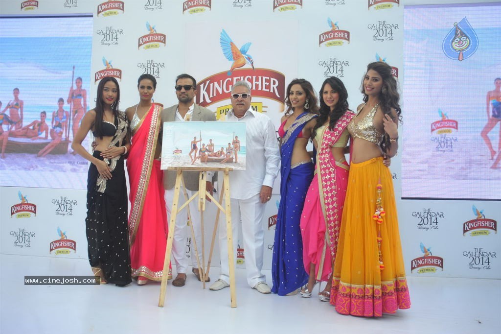 Hot Models at Kingfisher Calendar 2014 Launch - 38 / 123 photos