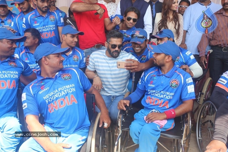 India V/S Bangladesh Wheelchair Cricket Series Semi Final - 4 / 10 photos