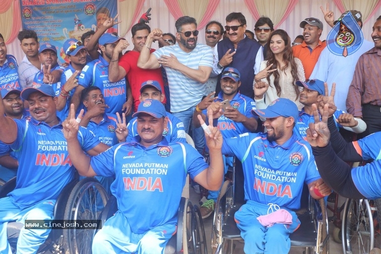 India V/S Bangladesh Wheelchair Cricket Series Semi Final - 9 / 10 photos