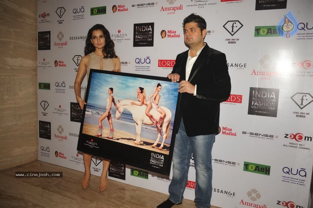 Indian Resort Wear Fashion 2014 Calendar Launch - 9 / 66 photos