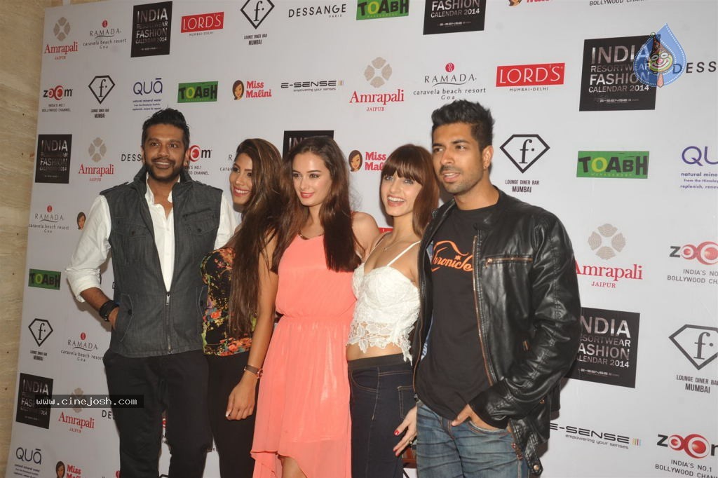Indian Resort Wear Fashion 2014 Calendar Launch - 27 / 66 photos