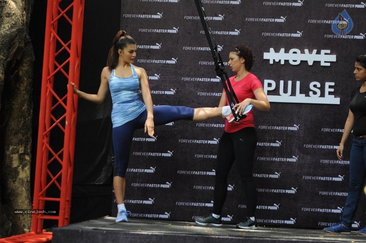 Jacqueline Fernandez Launches Puma Pulse XT - 5 / 64 photos