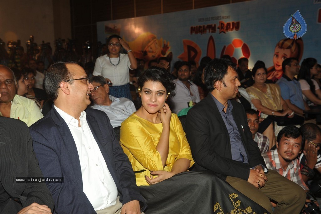 Kajol Promotes Mighty Raju Rio Calling Movie - 14 / 46 photos