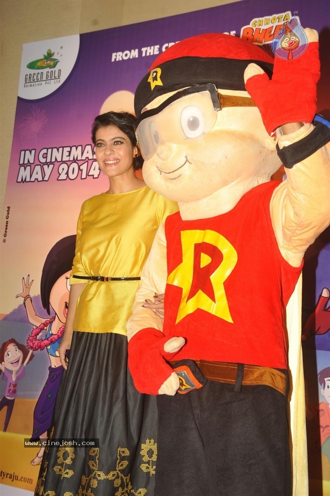 Kajol Promotes Mighty Raju Rio Calling Movie - 15 / 46 photos