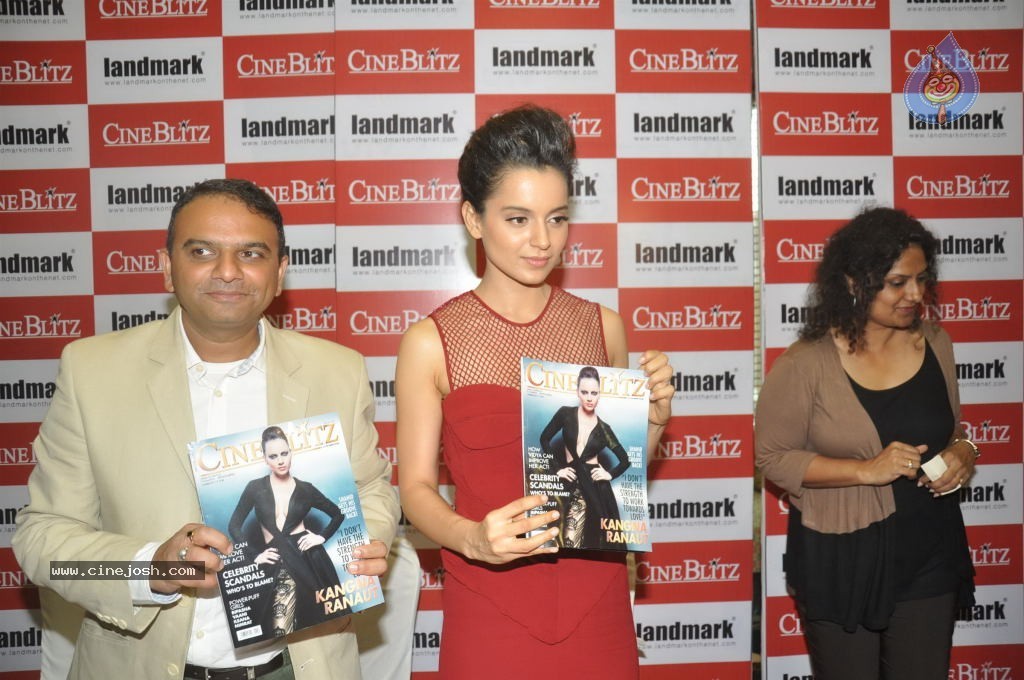 Kangana Ranaut at CineBlitz Cover Page Launch - 1 / 107 photos