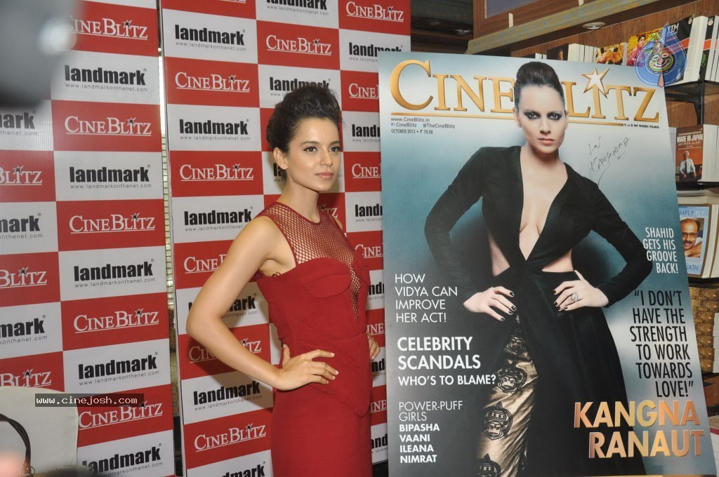 Kangana Ranaut at CineBlitz Cover Page Launch - 60 / 107 photos