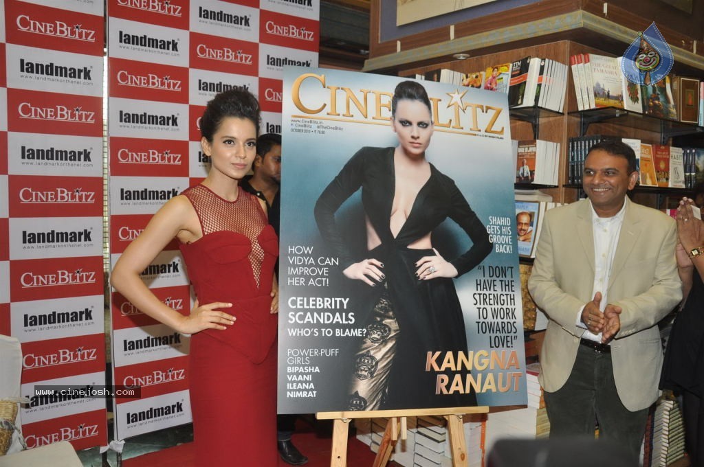 Kangana Ranaut at CineBlitz Cover Page Launch - 105 / 107 photos