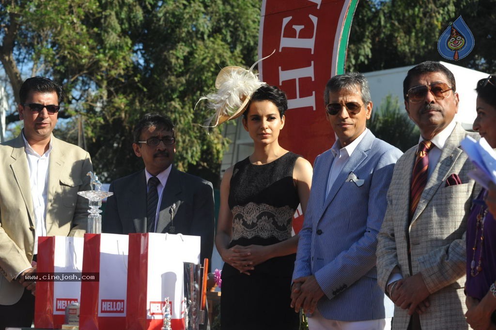 Kangana Ranaut at the HELLO Class Race 2014 - 77 / 78 photos