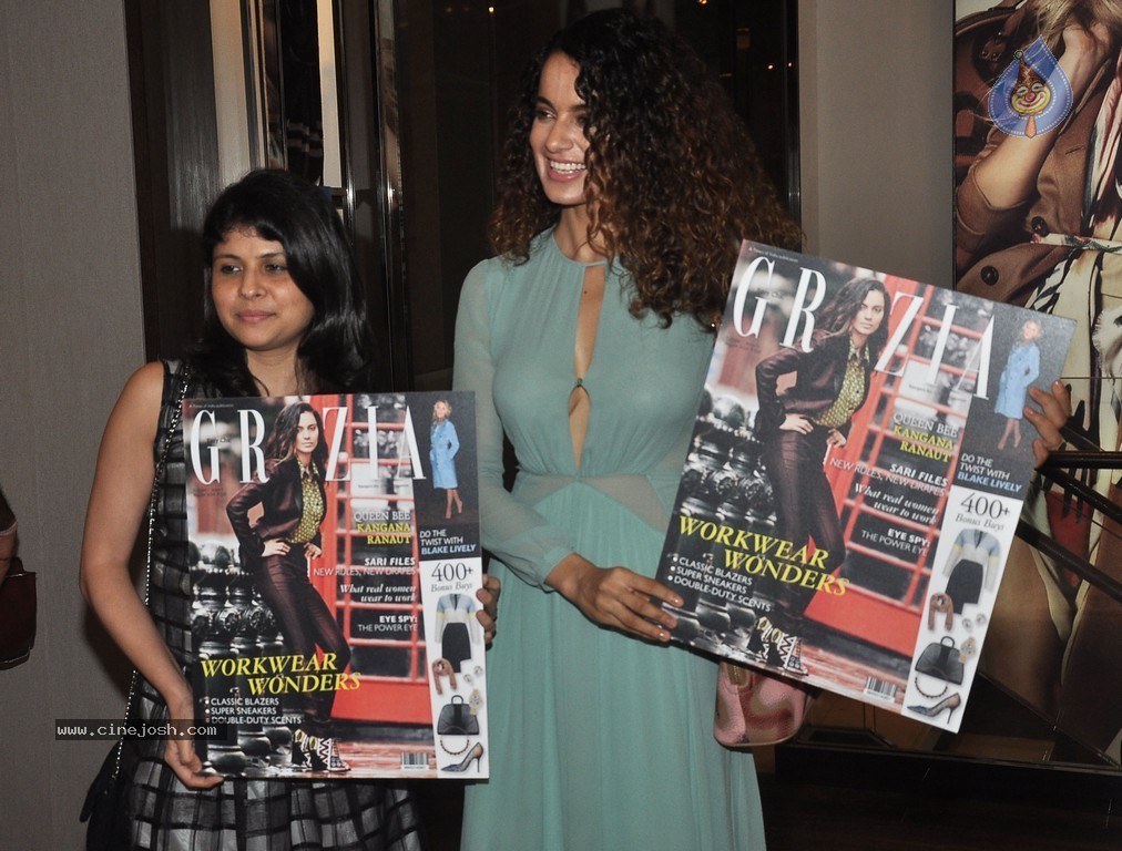Kangana Ranaut Launches Grazia Magazine Cover - 21 / 58 photos