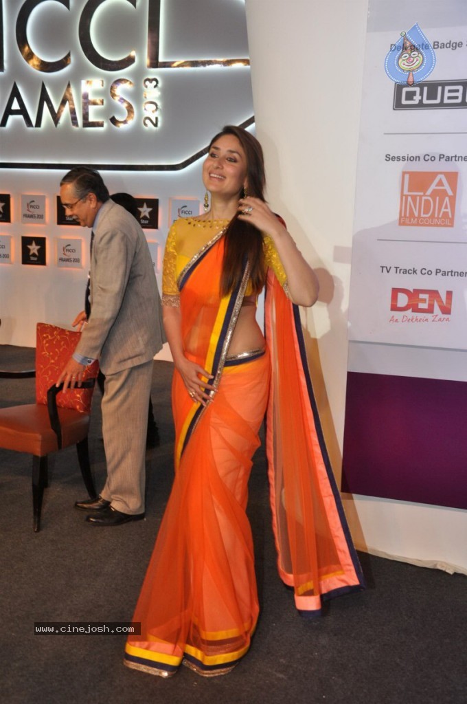 Kareena Kapoor at FICCI Frames 2013 Launch - 27 / 47 photos