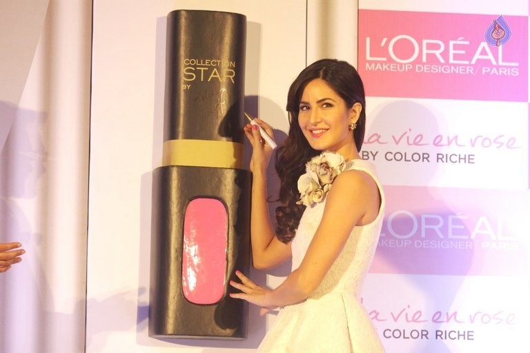 Katrina Kaif Launches La Vie En Rose Lipsticks - 17 / 21 photos