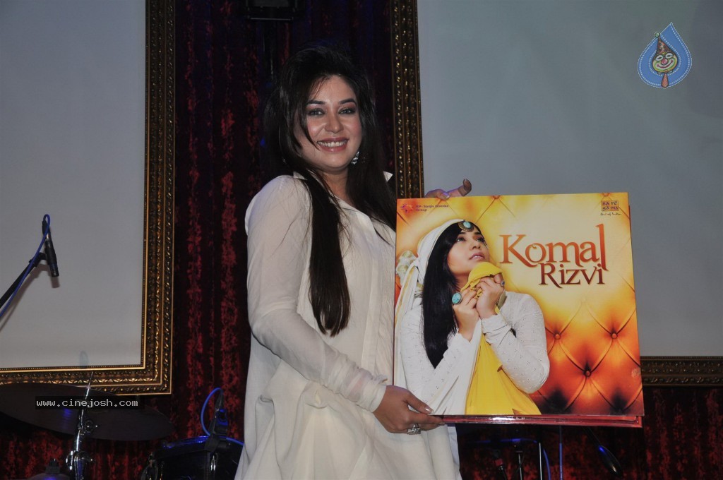 Komal Rizvi Album Launch Event - 32 / 34 photos