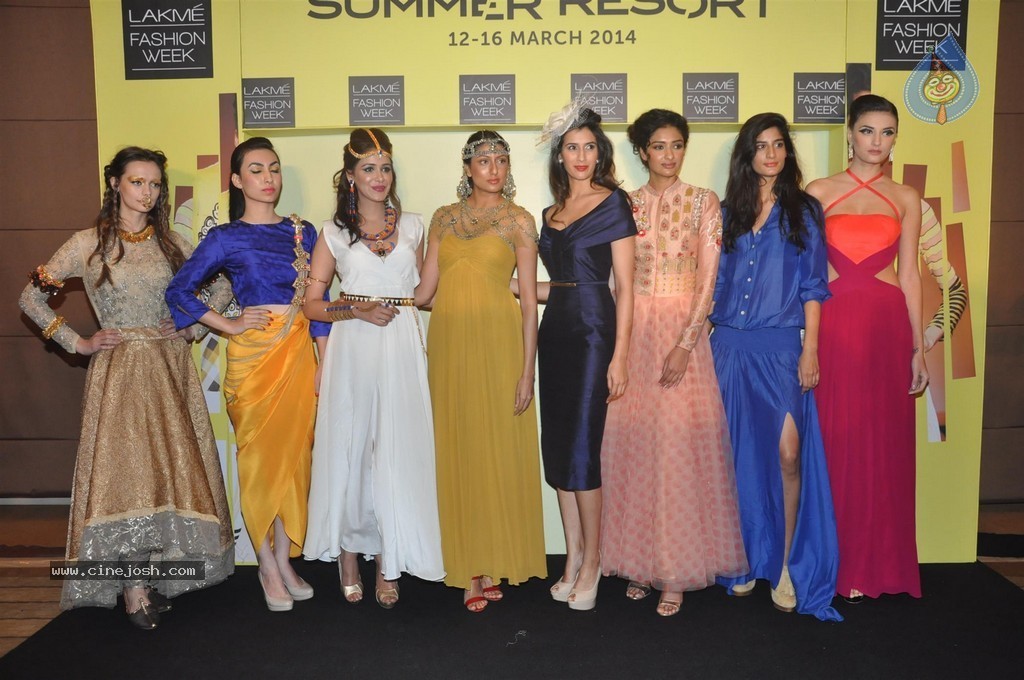 Lakme Fashion Week 2014 Press Meet - 3 / 89 photos