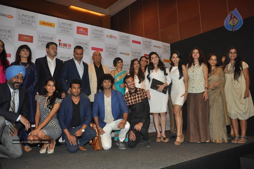 Lakme Fashion Week 2014 Press Meet - 10 / 89 photos