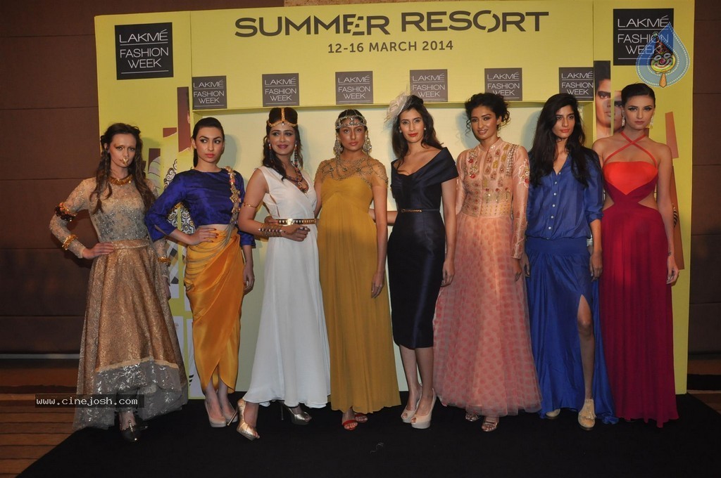 Lakme Fashion Week 2014 Press Meet - 13 / 89 photos