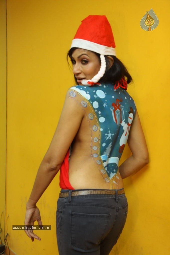 Miss Sri Lanka Chandi Perera Paint Photos Shoot - 10 / 35 photos