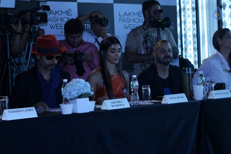 Model Audition Of LFW 2017  With Jury Pooja Hedge Photos - 27 / 34 photos