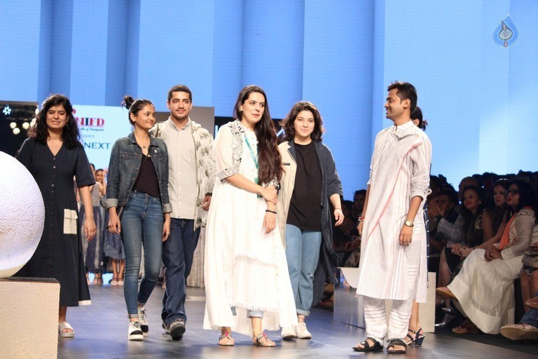 Models at Lakme Fashion Week Summer 2017 Show - 31 / 51 photos