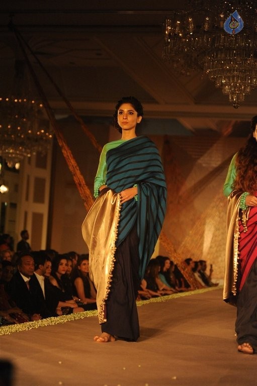 Models Walk the Ramp at Sahachari Foundation Event - 3 / 42 photos