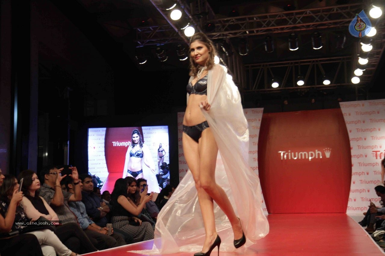 Models walk the Ramp at the Triumph Fashion Show 2015 - 41 / 52 photos