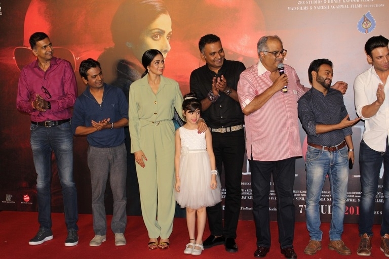 MOM Movie Trailer Launch - 6 / 19 photos