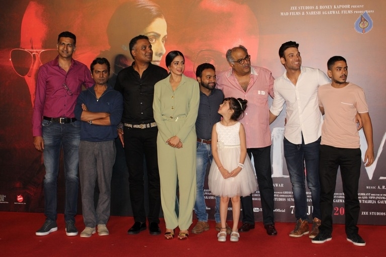 MOM Movie Trailer Launch - 11 / 19 photos
