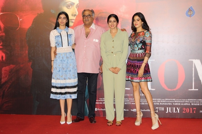MOM Movie Trailer Launch - 12 / 19 photos
