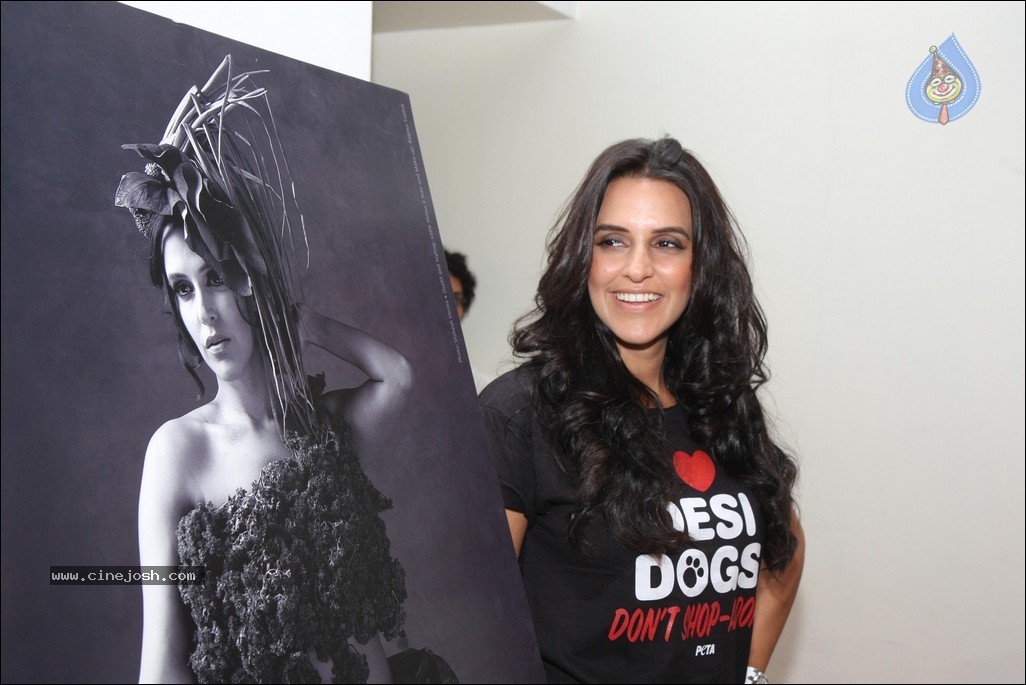 Neha Dhupia at Peta Pro-Veg Ad Campaign - 3 / 31 photos