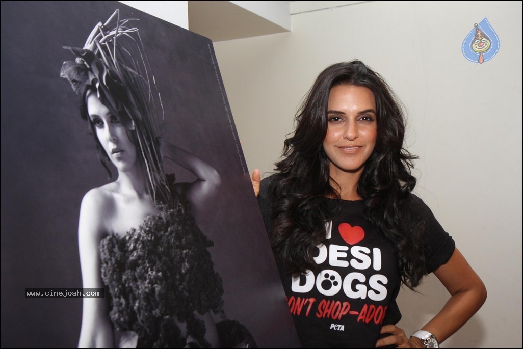 Neha Dhupia at Peta Pro-Veg Ad Campaign - 13 / 31 photos