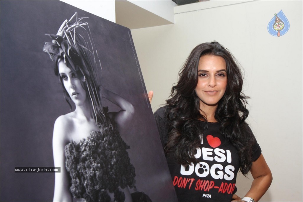 Neha Dhupia at Peta Pro-Veg Ad Campaign - 18 / 31 photos