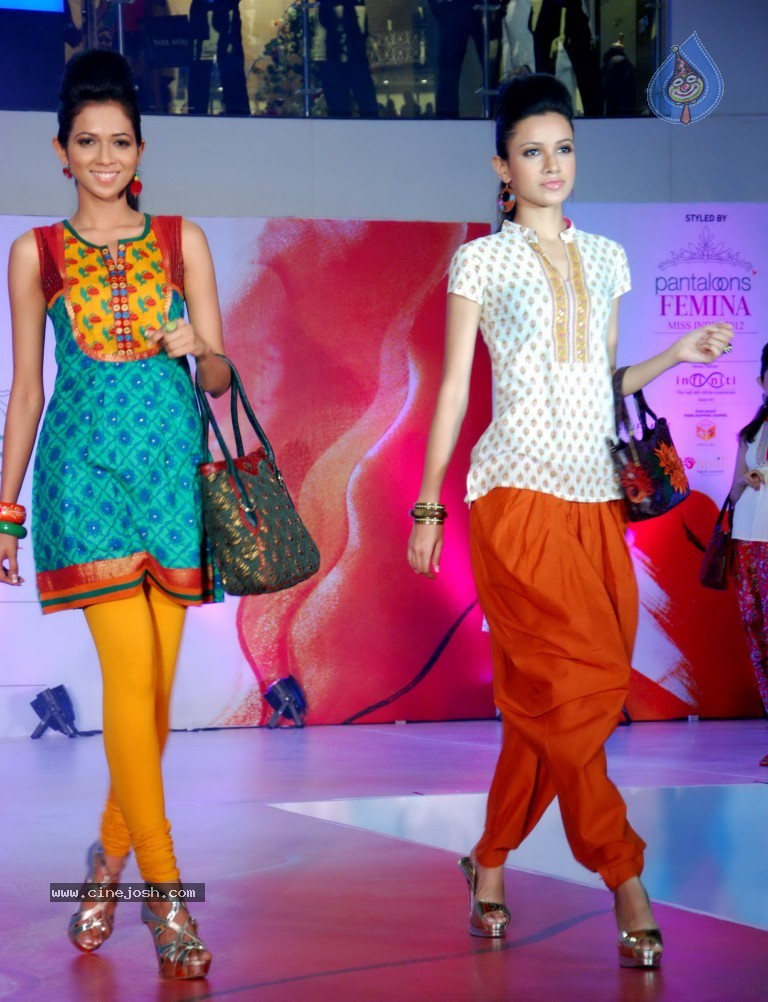 Pantaloons Miss India Finalists Ramp Walk Show - 5 / 19 photos