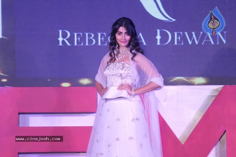 Pooja Hegde and Shamita Shetty at She Matters Fashion Show Photos - 49 / 55 photos