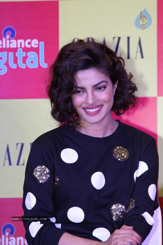 Priyanka Chopra Launches Grazia Magazine Cover - 22 / 40 photos