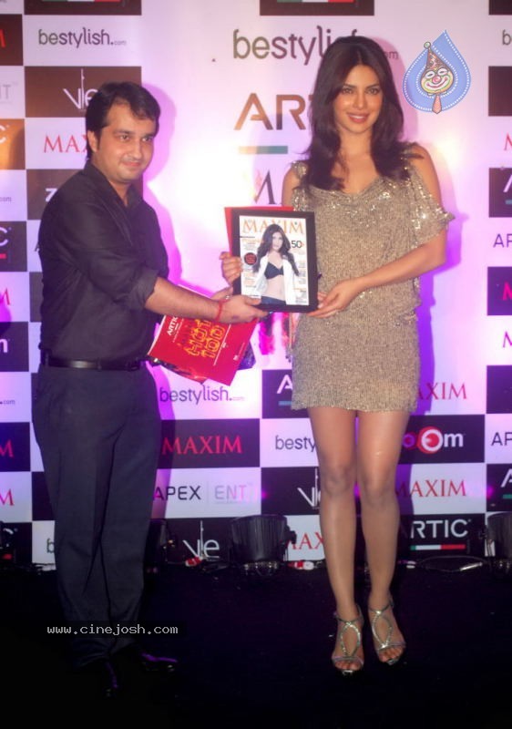Priyanka Chopra Unveils Maxim Latest Issue - 30 / 33 photos